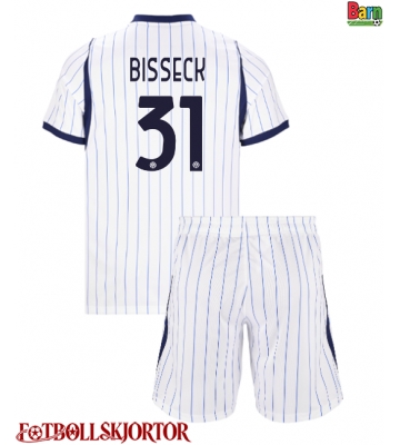 Inter Milan Yann Bisseck #31 Borta Kläder Barn 2026-27 Kortärmad (+ Korta byxor)